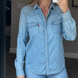 Levis denim shirt